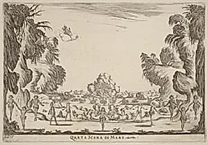 Quarta Scena di Mare by Stefano Della Bella