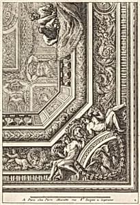Quarts de plafons by Jean Lepautre