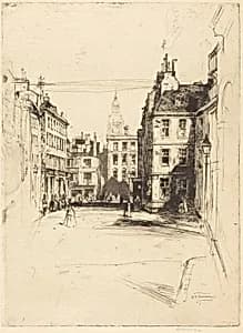 Queen Anne's Gate by David Young Cameron