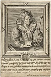 Queen Elizabeth by after Crispijn de Passe I