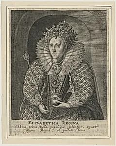 Queen Elizabeth by Willem de Passe and Magdalena de Passe