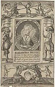 Queen Elizabeth by John Payne and Willem de Passe