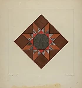 Quilt Block by Frank Maurer