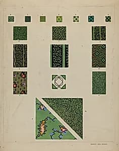 Quilt (Detail) by Francis Law Durand