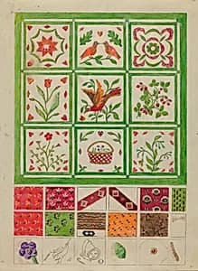 Quilt for Bedspread by Edith Magnette