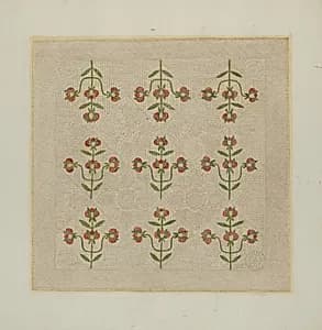 Quilt - Tulip Pattern by Fred Hassebrock