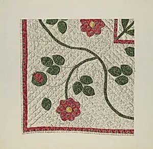 Quilt - Tulip Pattern