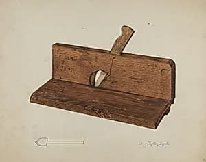 Rabbet Plane by Lloyd Charles Lemcke
