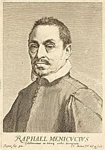 Raffaello Menicucci by Claude Mellan