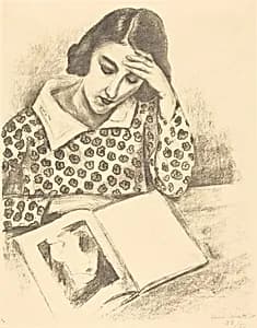 Reader (Grande liseuse) by Henri Matisse