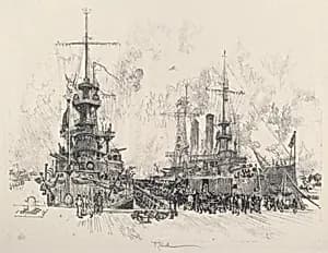 Ready for Service Again by Joseph Pennell