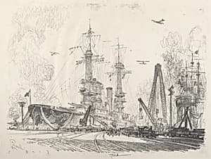 Ready to Start by Joseph Pennell
