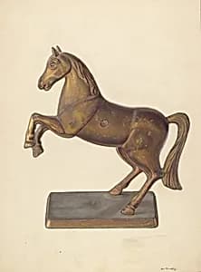 Rearing Horse Bank by Alf Bruseth