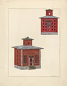 Red School House Bank by William O. Fletcher