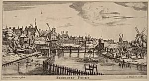 Reguliers Gate (Regeliers Poort) by Reinier Nooms, called Zeeman