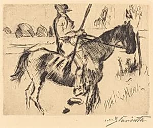 Reiter (Horseman) by Lovis Corinth