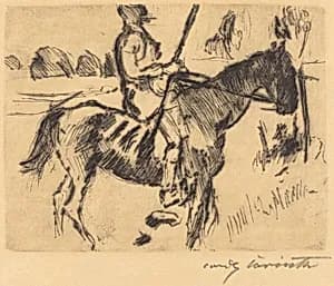 Reiter (Rider) by Lovis Corinth