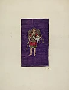 Religious Embroidery by Stanley Mazur