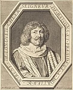 Rene de Longueil, marquis de Maisons by Jean Morin after Philippe de Champaigne