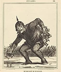 Renouvele de Gulliver by Honoré Daumier
