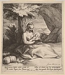 Rest on the Flight into Egypt by Jan Muller
