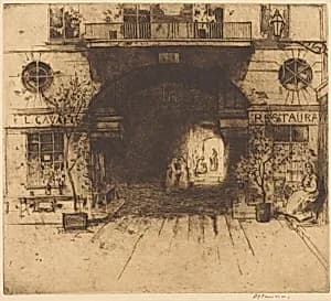 Restaurant Cavalier by David Young Cameron