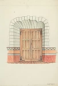 Restoration Drawing by Robert W.R. Taylor