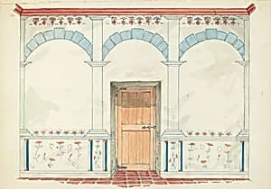 Restoration Drawing by Robert W.R. Taylor