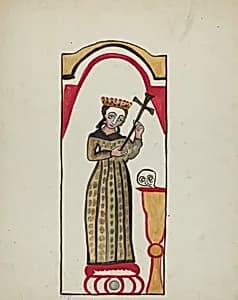 Retablo-Santa Rita by E. Boyd