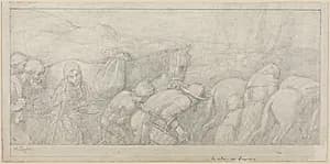 Return of the Peasants by Alphonse Legros