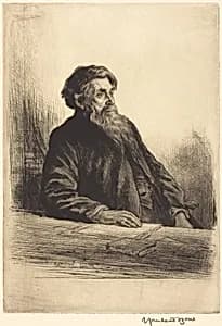 Rev. Dr. James by Sir Muirhead Bone
