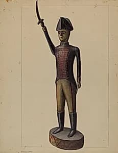 Revolutionary Soldier by Mina Lowry