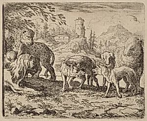 Reynard Condemned by Allart van Everdingen