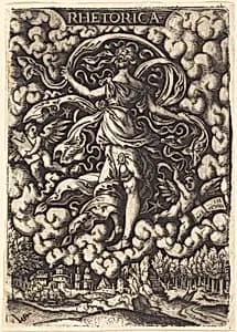 Rhetorica (Rhetoric) by Virgil Solis
