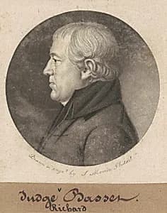 Richard Bassett by Charles B. J. Févret de Saint-Mémin