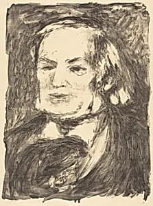 Richard Wagner by Auguste Renoir