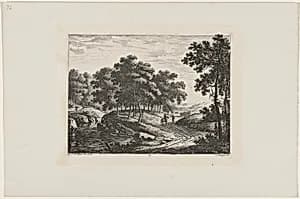 Rider on a Path by Johann Christoph Dietzsch