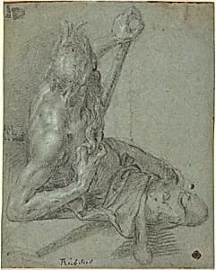River God by Italian 17th Century
