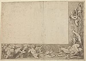 River God with Putti