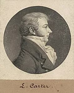 Robert Baylor Carter by Charles B. J. Févret de Saint-Mémin