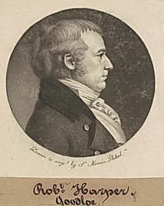 Robert Goodloe Harper by Charles B. J. Févret de Saint-Mémin