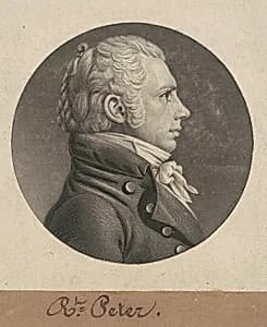 Robert Peter, Jr. by Charles B. J. Févret de Saint-Mémin