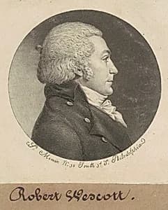 Robert Wescott by Charles B. J. Févret de Saint-Mémin