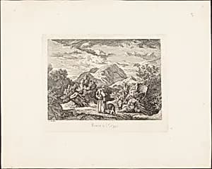 Rocca di Mezzo by Ludwig Richter