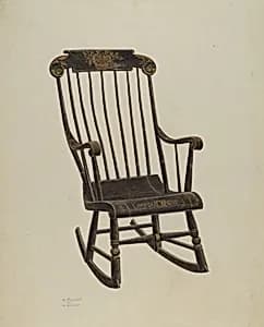 Rocking Chair by Henry Granet and Harry Eisman