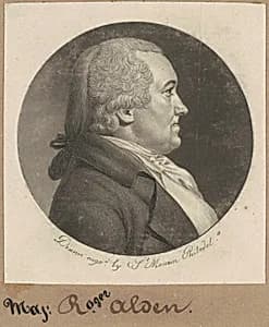 Roger Alden by Charles B. J. Févret de Saint-Mémin