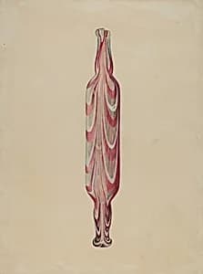 Rolling Pin (Glass) by Donald Williams