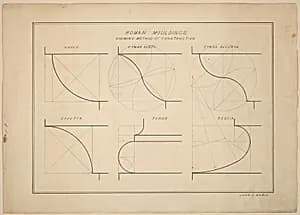 Roman Mouldings by John Marin