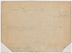 Roof Line [verso] by Winslow Homer