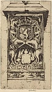 Royal Arms of Scotland by David Young Cameron
